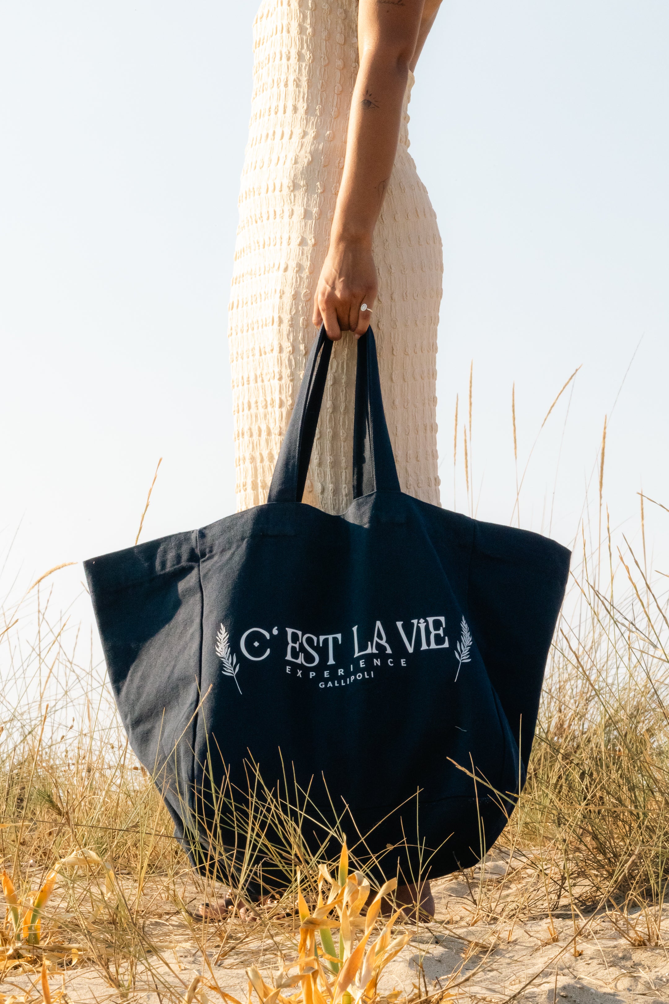 Tote Bag Navy Blue - Large