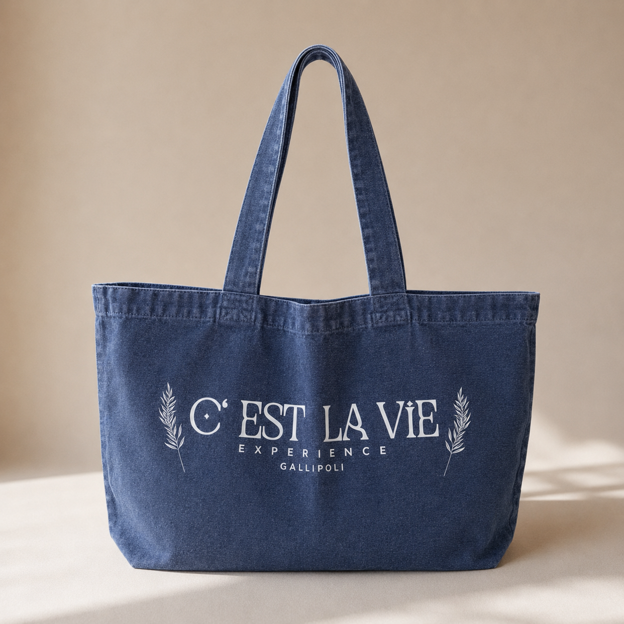 Tote Bag Dark Denim - Small