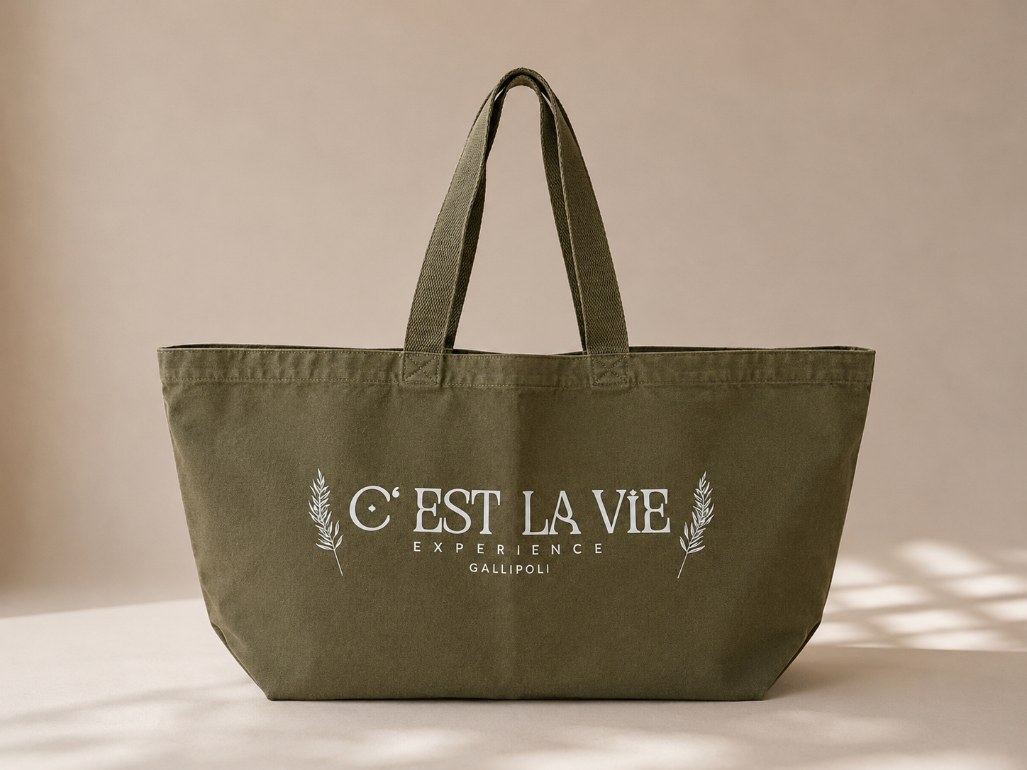 Tote Bag Military Green - Large