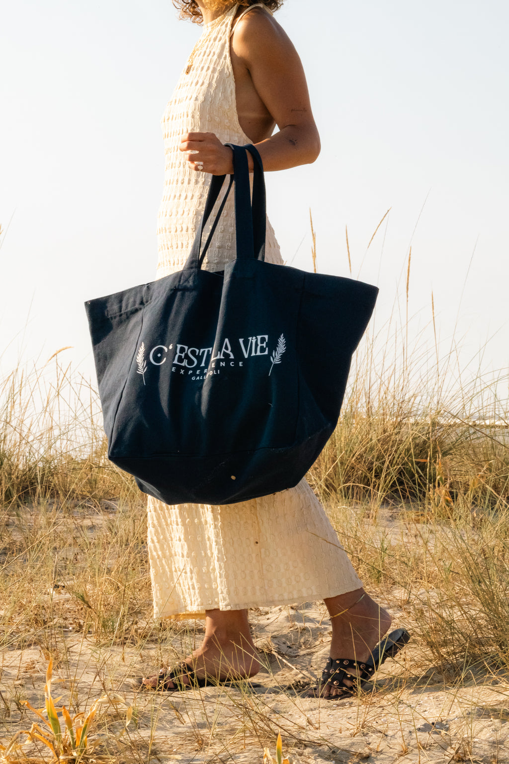 Tote Bag Navy Blue - Large