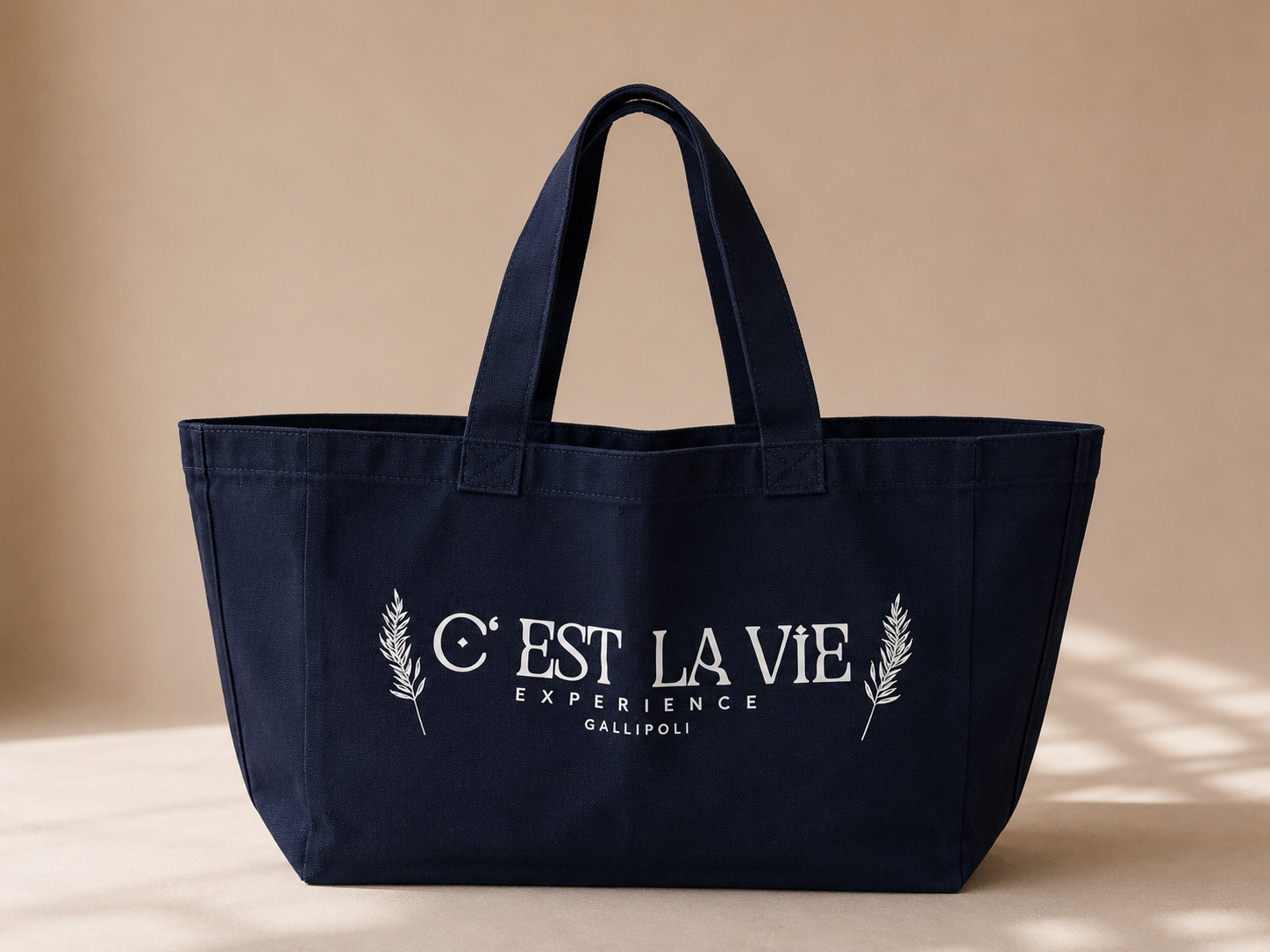 Tote Bag Navy Blue - Large