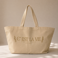 Tote Bag Ivory Sand - Large