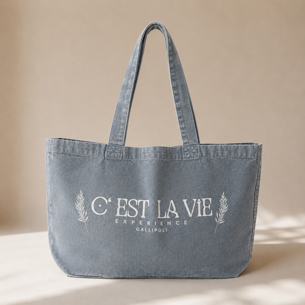 Tote Bag Light Denim - Small