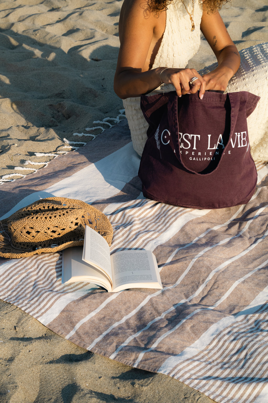 Tote Bag Bordeaux - Small