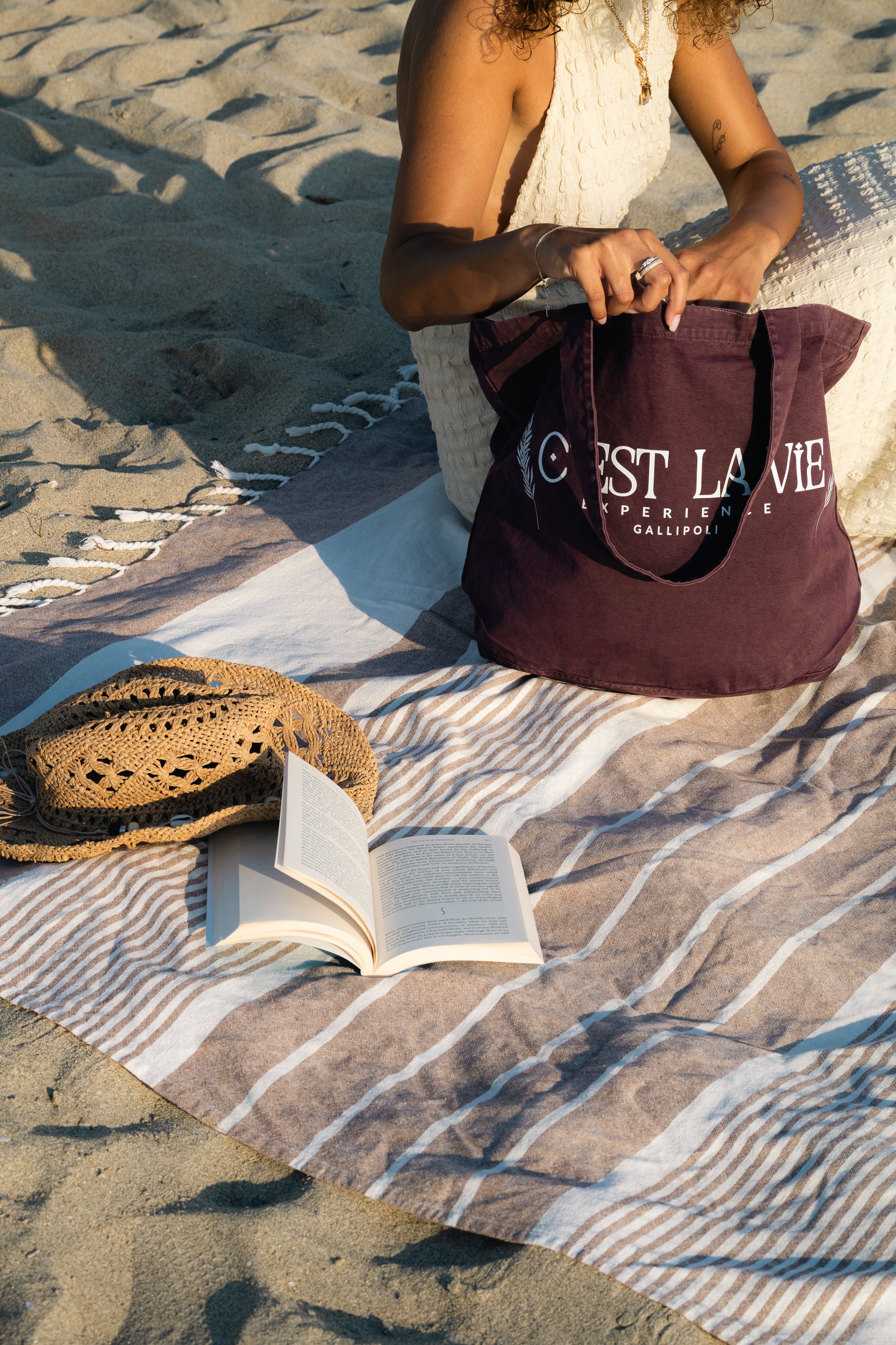 Tote Bag Bordeaux - Small