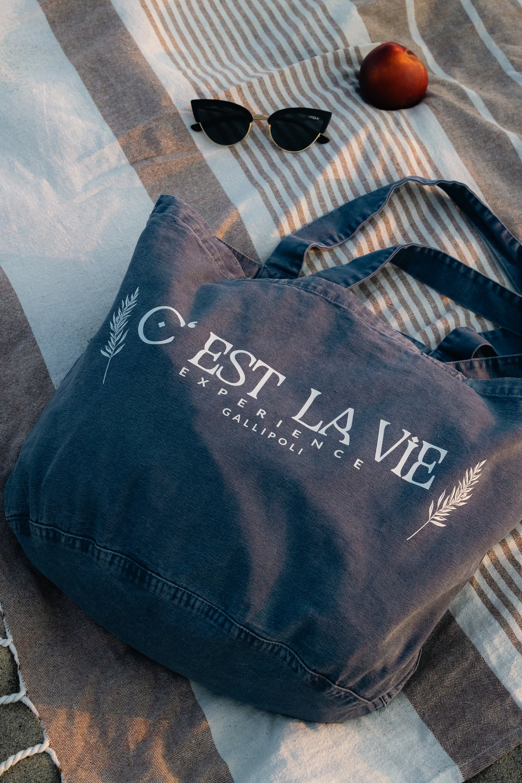 Tote Bag Dark Denim - Small