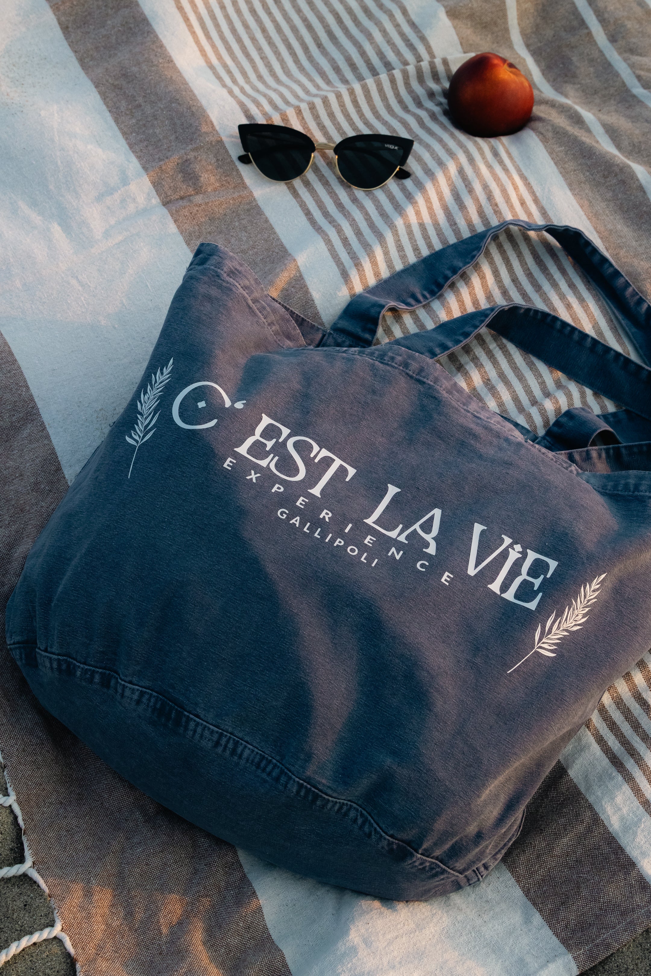 Tote Bag Dark Denim - Small