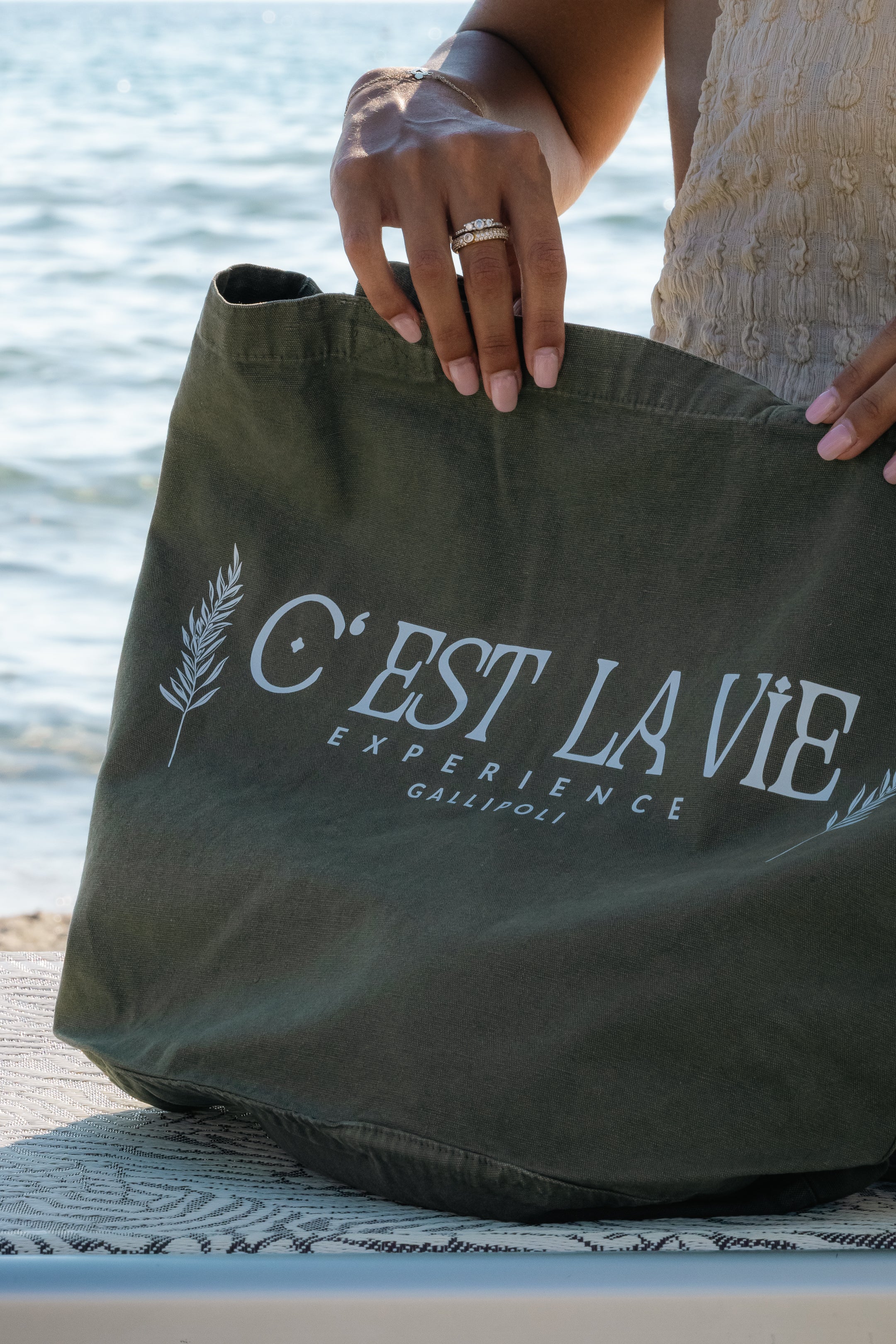 Tote Bag Military Green - Small